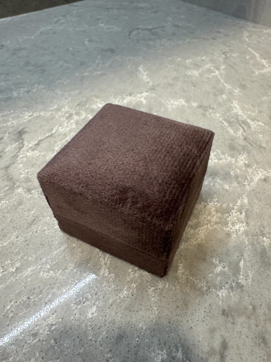 Velvet Brown Jewellery Box - photo 2