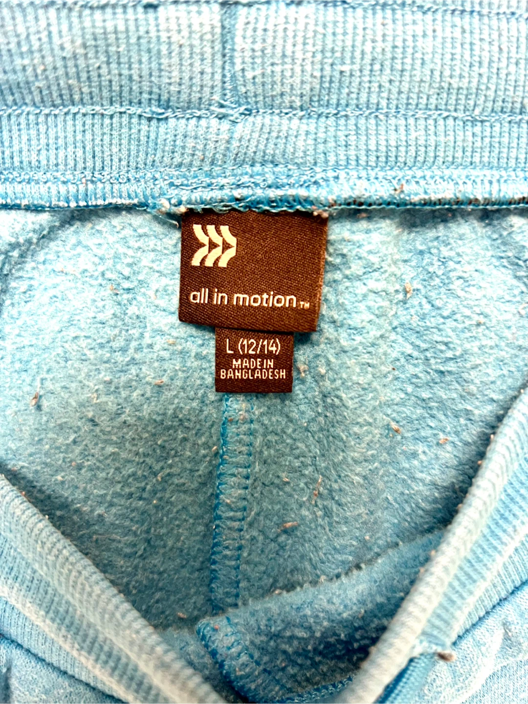 All in Motion Boys Joggers Size L (12/14) Blue Sweatpants - photo 3
