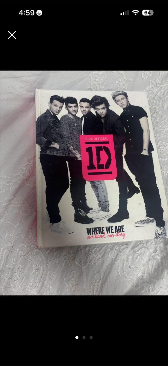One Direction WHERE WE ARE Our Band Our Story Book