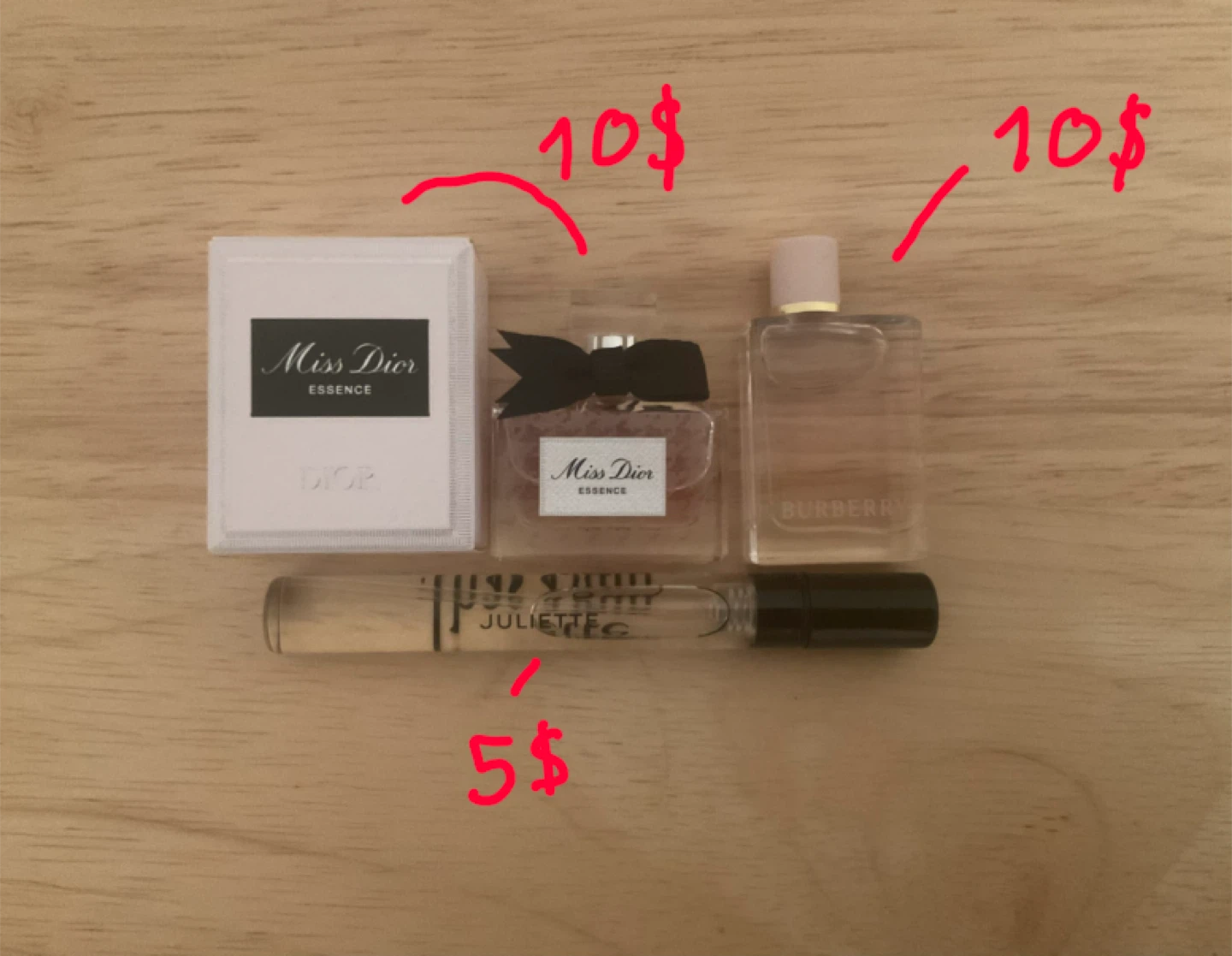Mini parfums