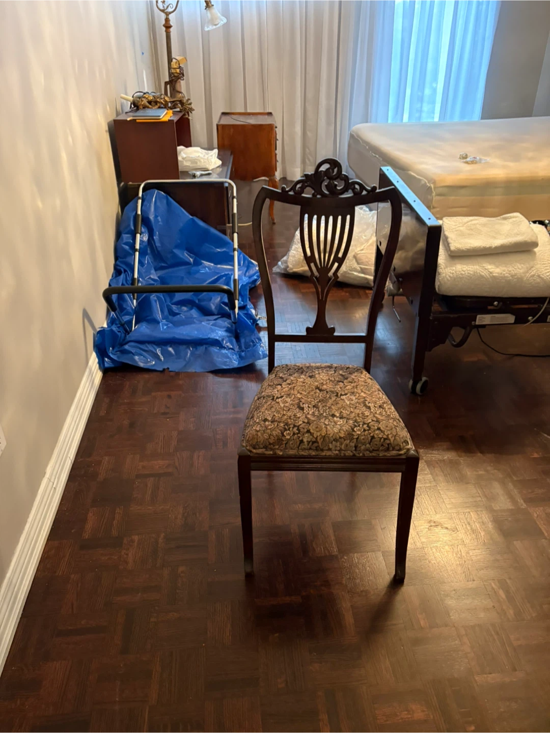 Vintage Upholstered Dining Chair