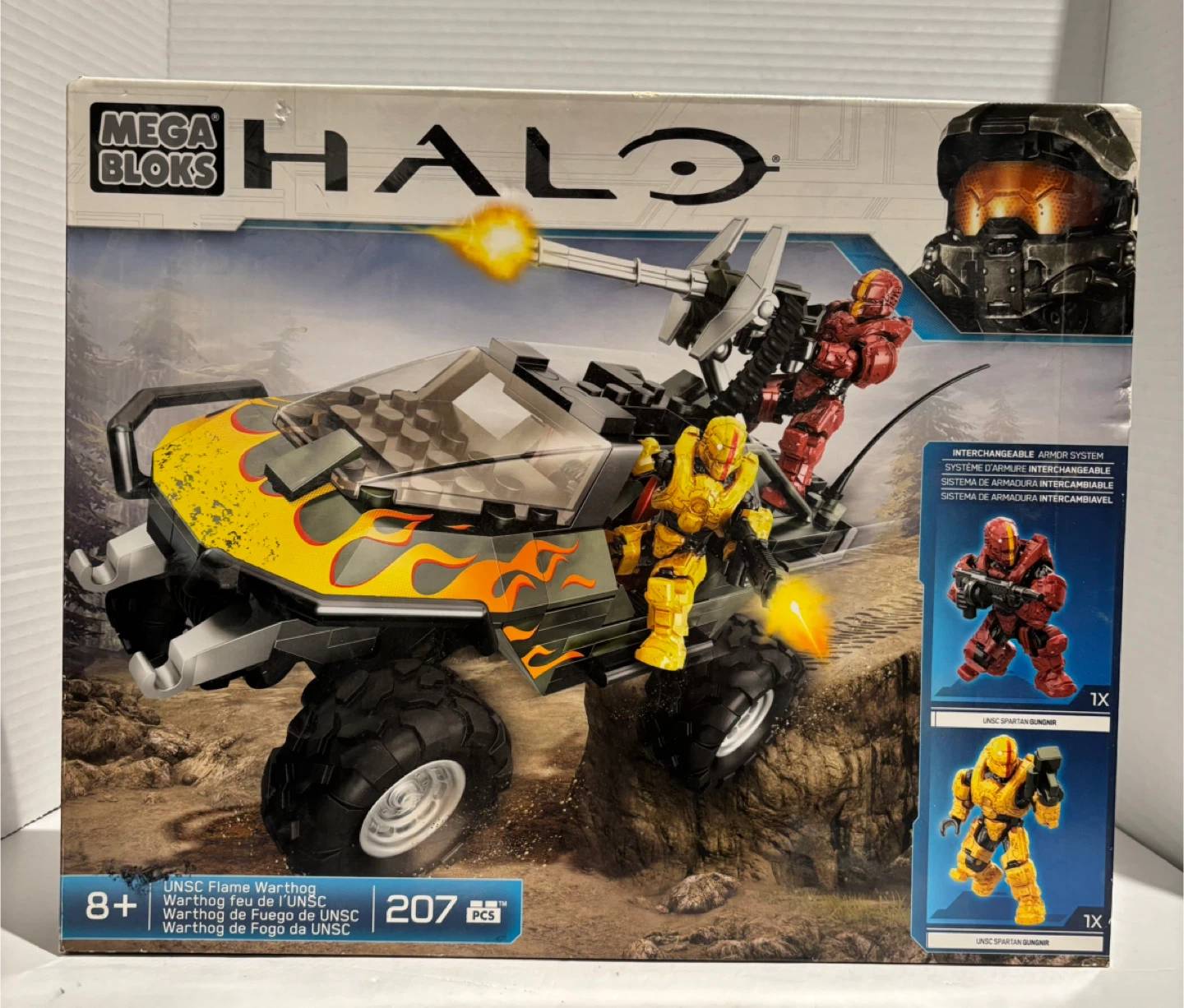 Mega Bloks Halo UNSC Flame Warthog Set