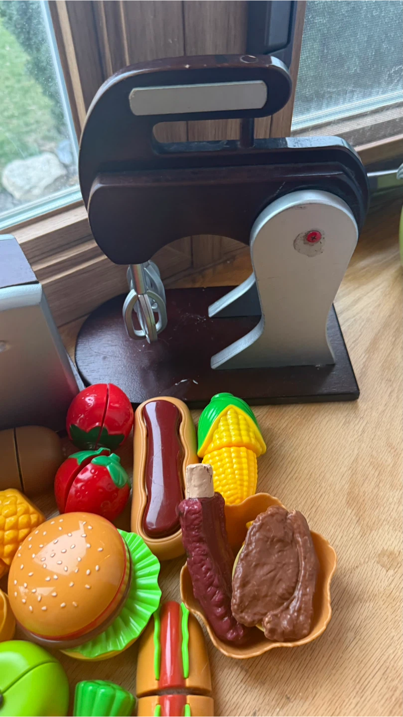 Play Food Kitchen Toy Set with Mixer & Toaster - photo 5