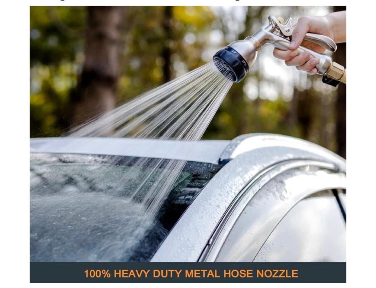 ESOW 7 Pattern Heavy Duty Metal Garden Hose Nozzle - photo 4