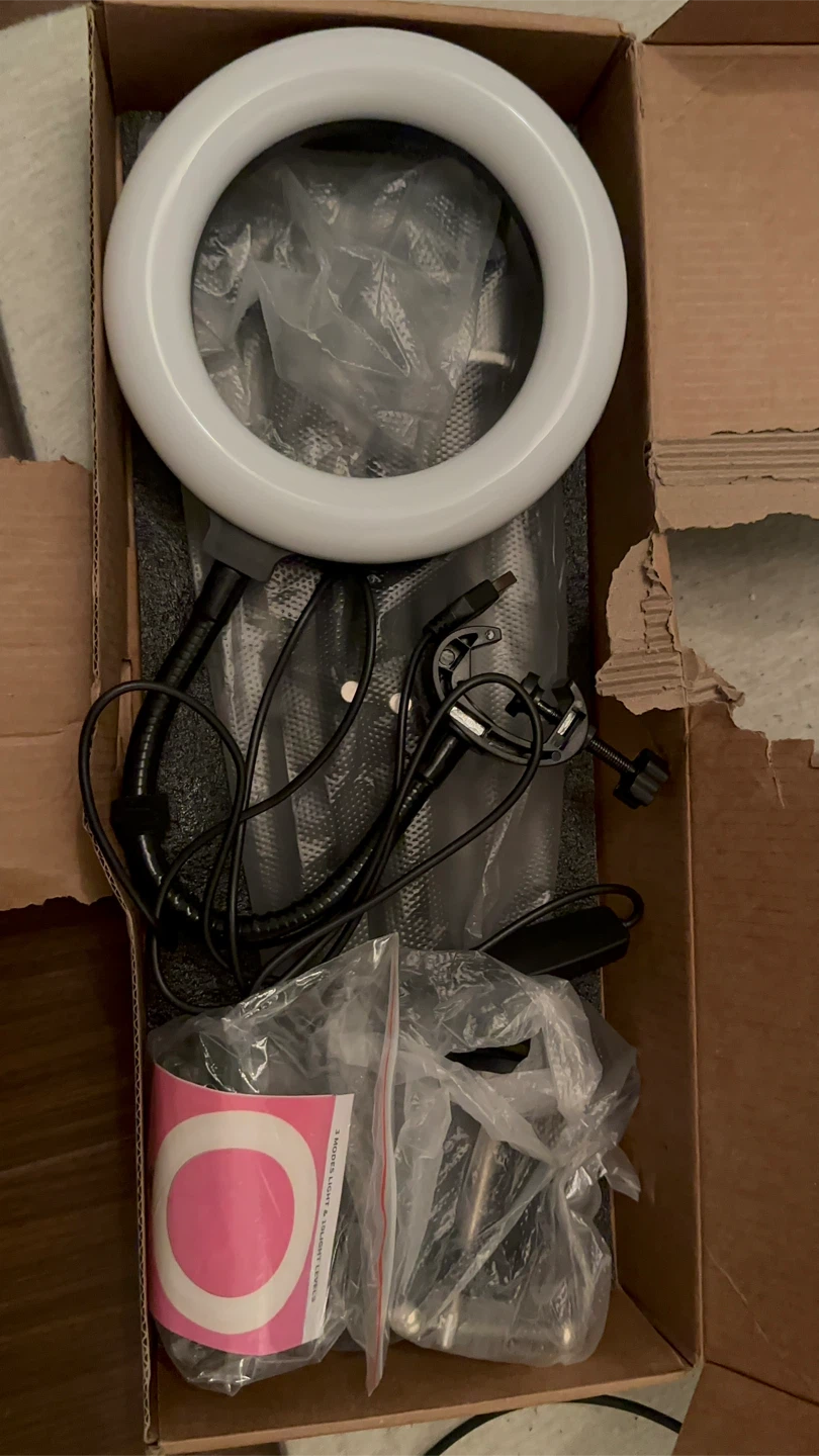 MACTREM 22-inch Ring Light with Tripod - photo 2