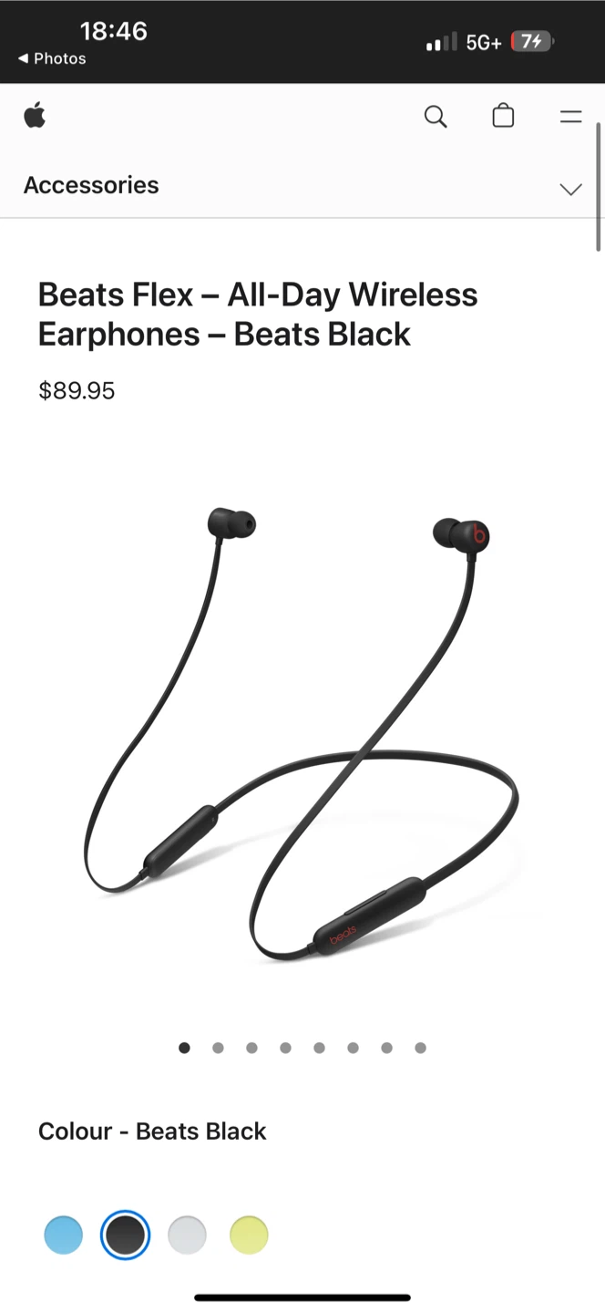 Beats Flex All-Day Wireless Earphones - Beats Black