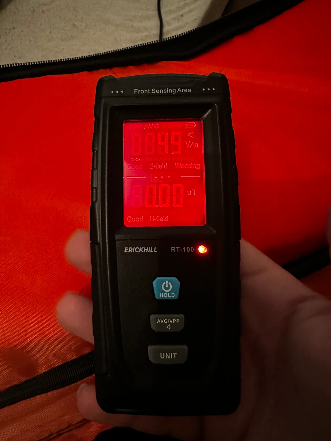 ERICKHILL RT-100 Electromagnetic Field Detector - photo 2