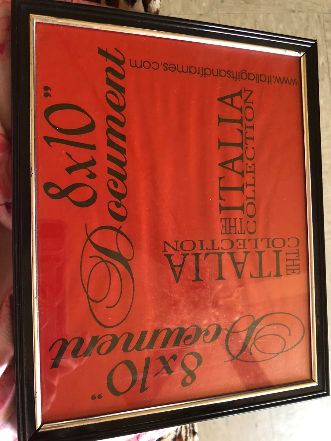 8x10 Document Frame