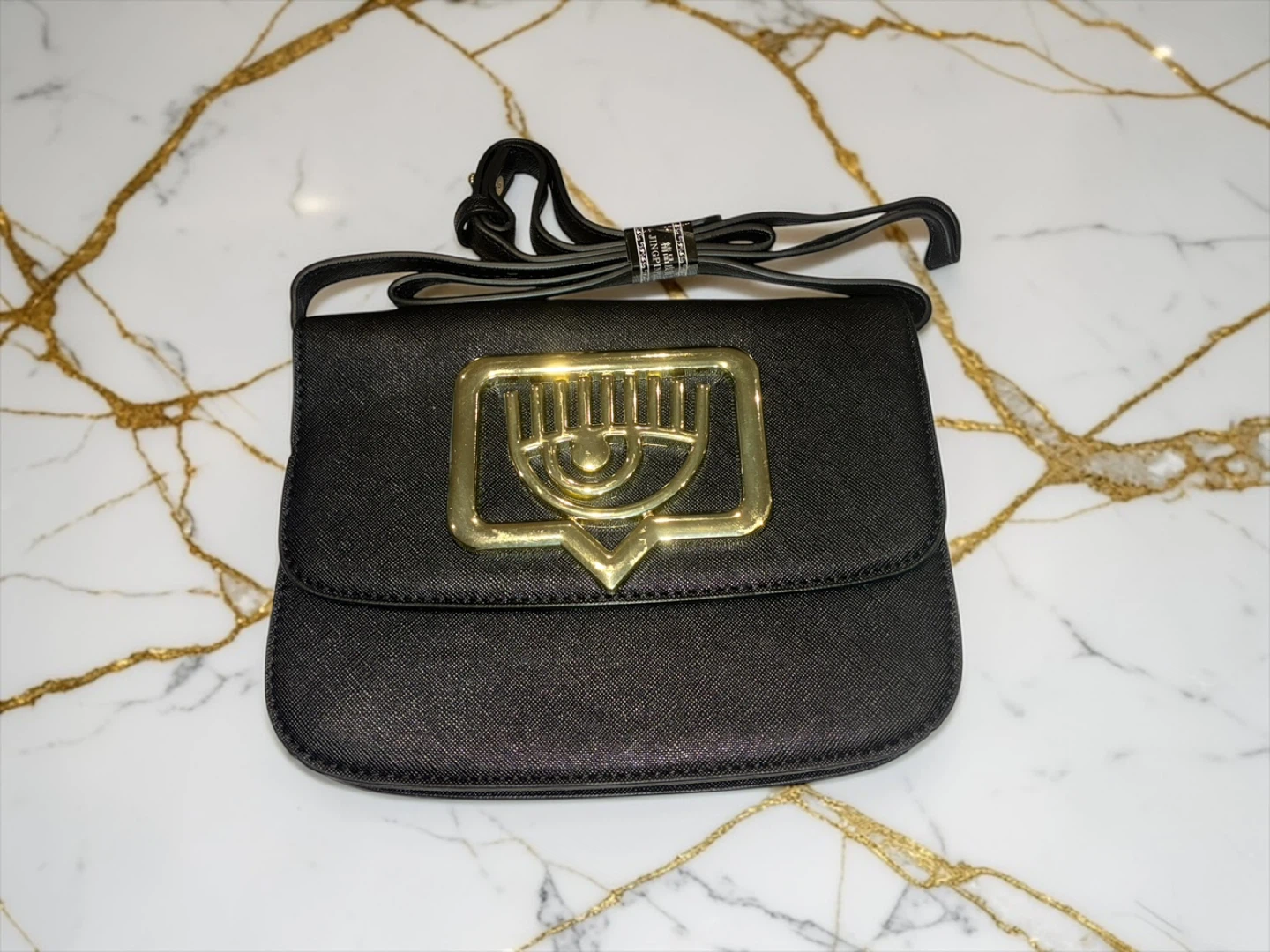 Chiara Ferragni Black Crossbody Bag - photo 3