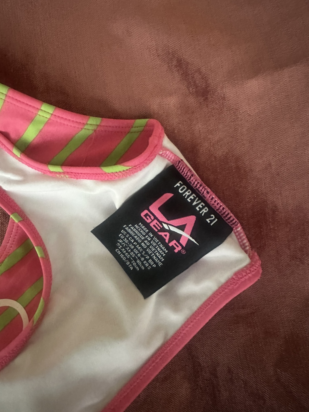 L.A. Gear for Forever 21 Sports Bra Bikini Top Small - photo 4