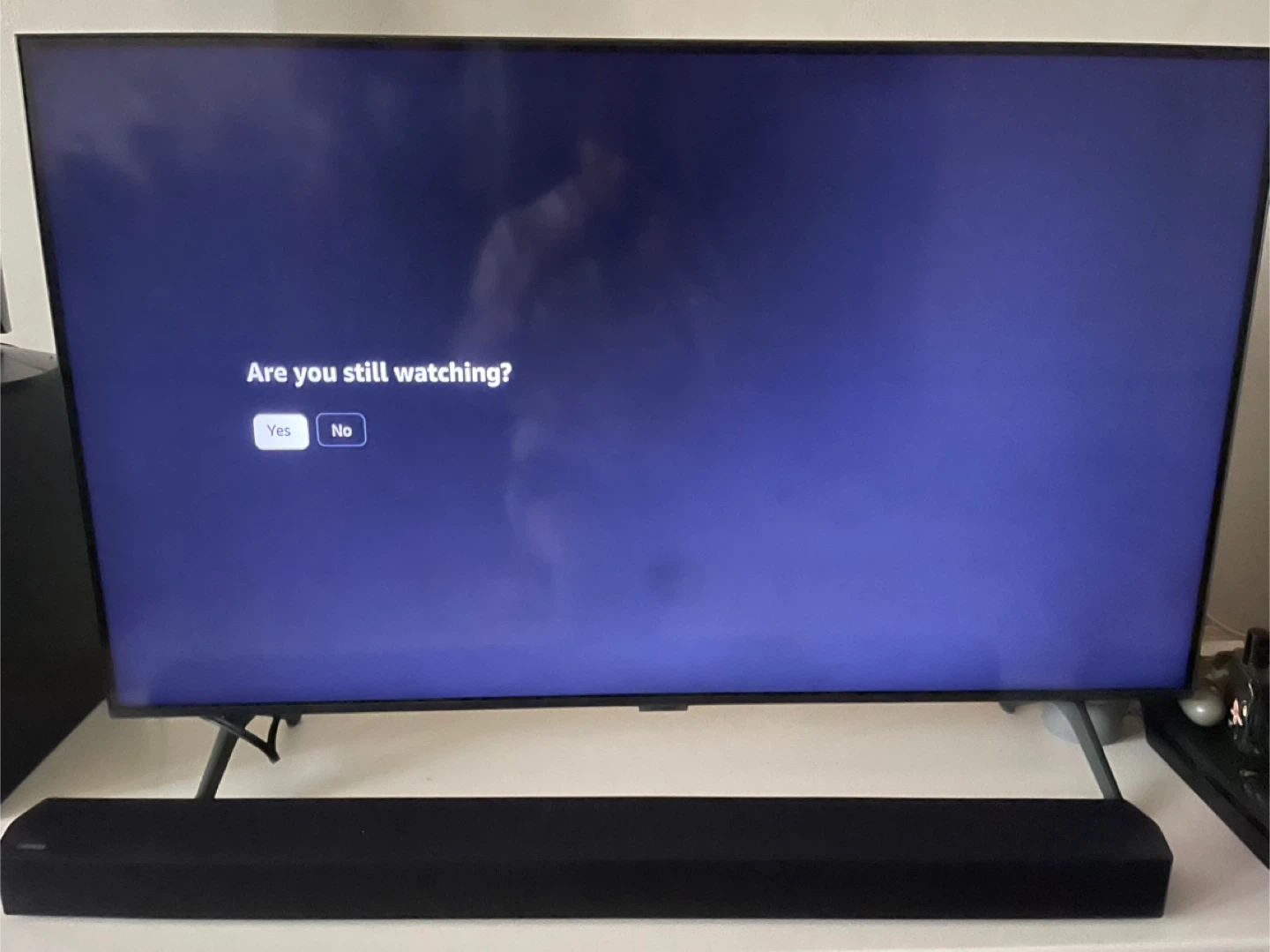 Samsung TV + Soundbar and Subwoofer