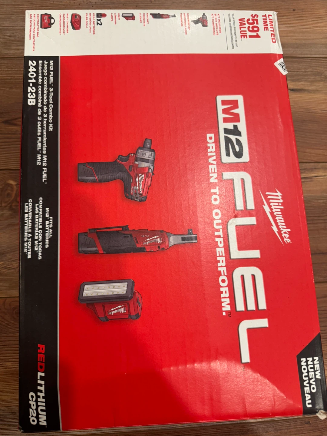 Milwaukee M12 FUEL 3-Tool Combo Kit