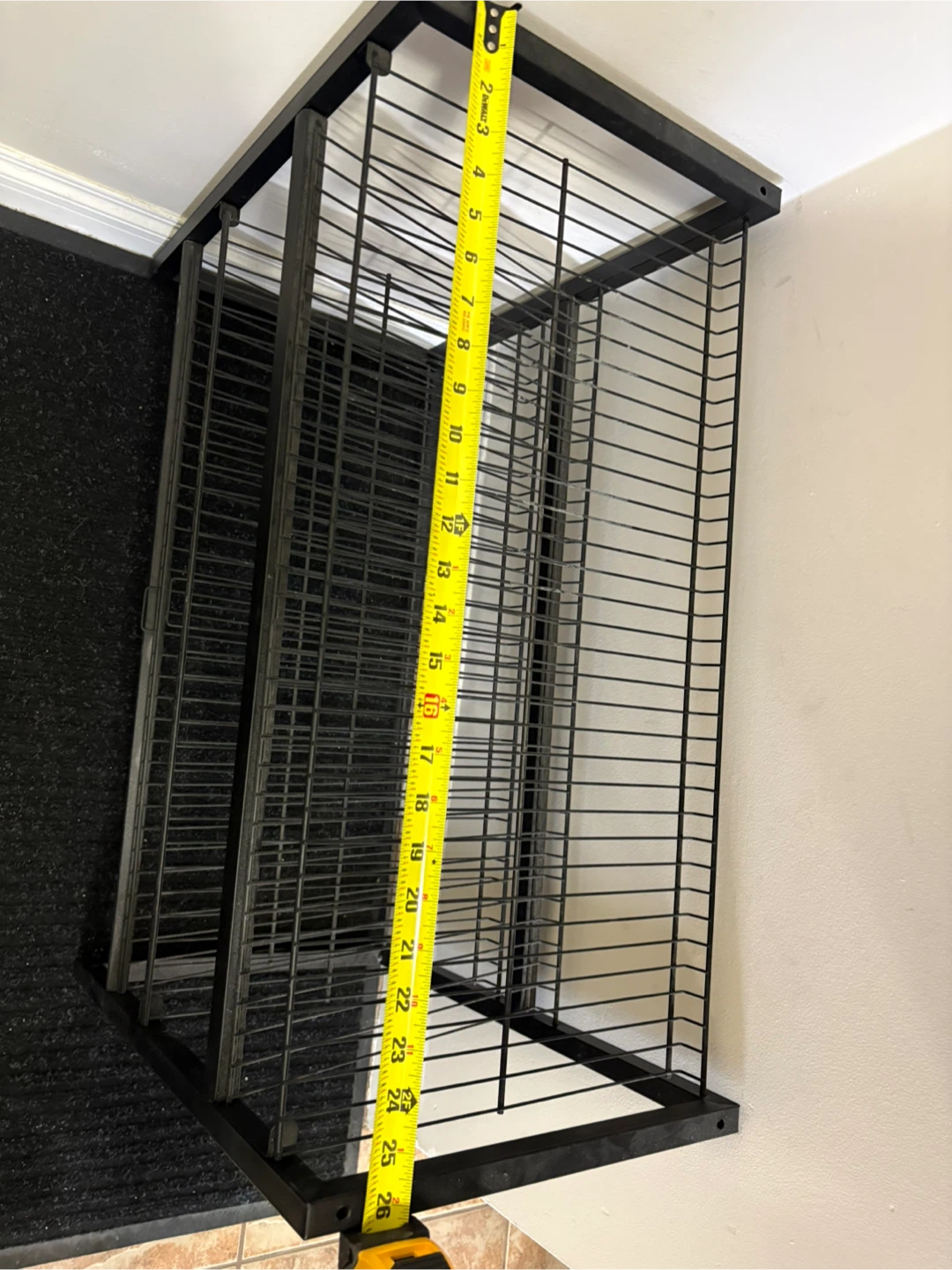 3-Tier Wire Shoe Rack Shelf
