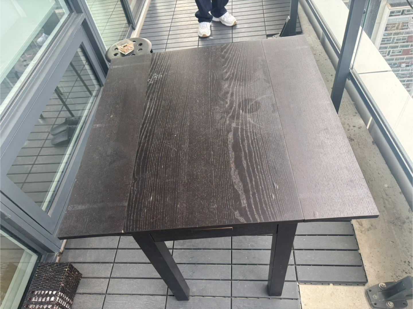 Dark Wood Dining Table - photo 2