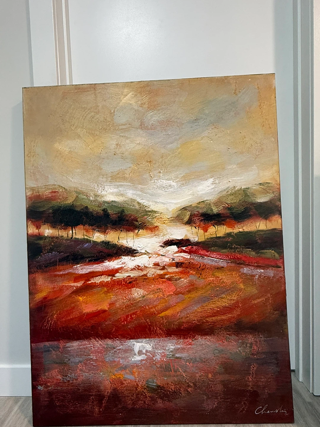 Abstract Landscape Canvas Wall Art Painting