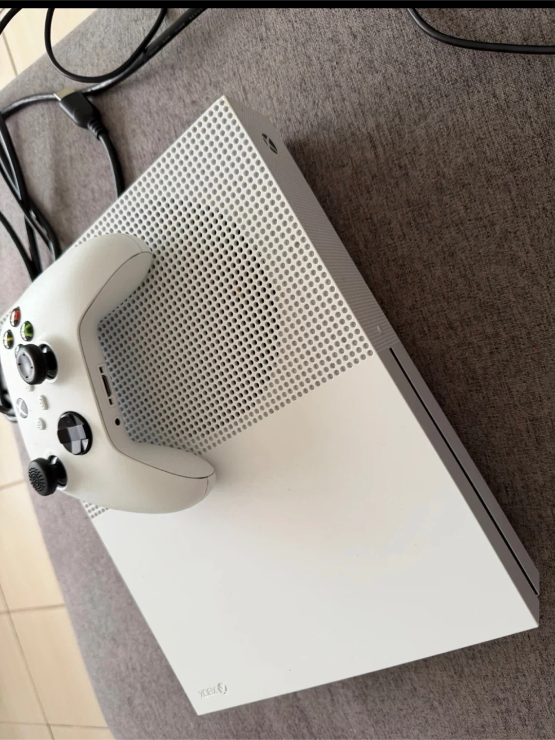 Xbox One S Console with Controllers and Games - photo 2
