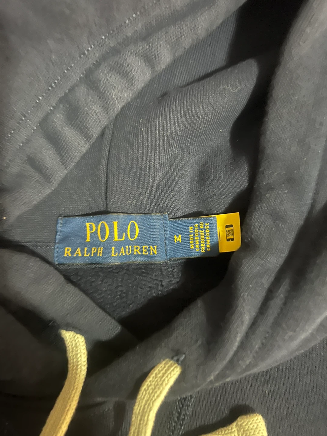 Polo Ralph Lauren Navy Hoodie - Size M - photo 2
