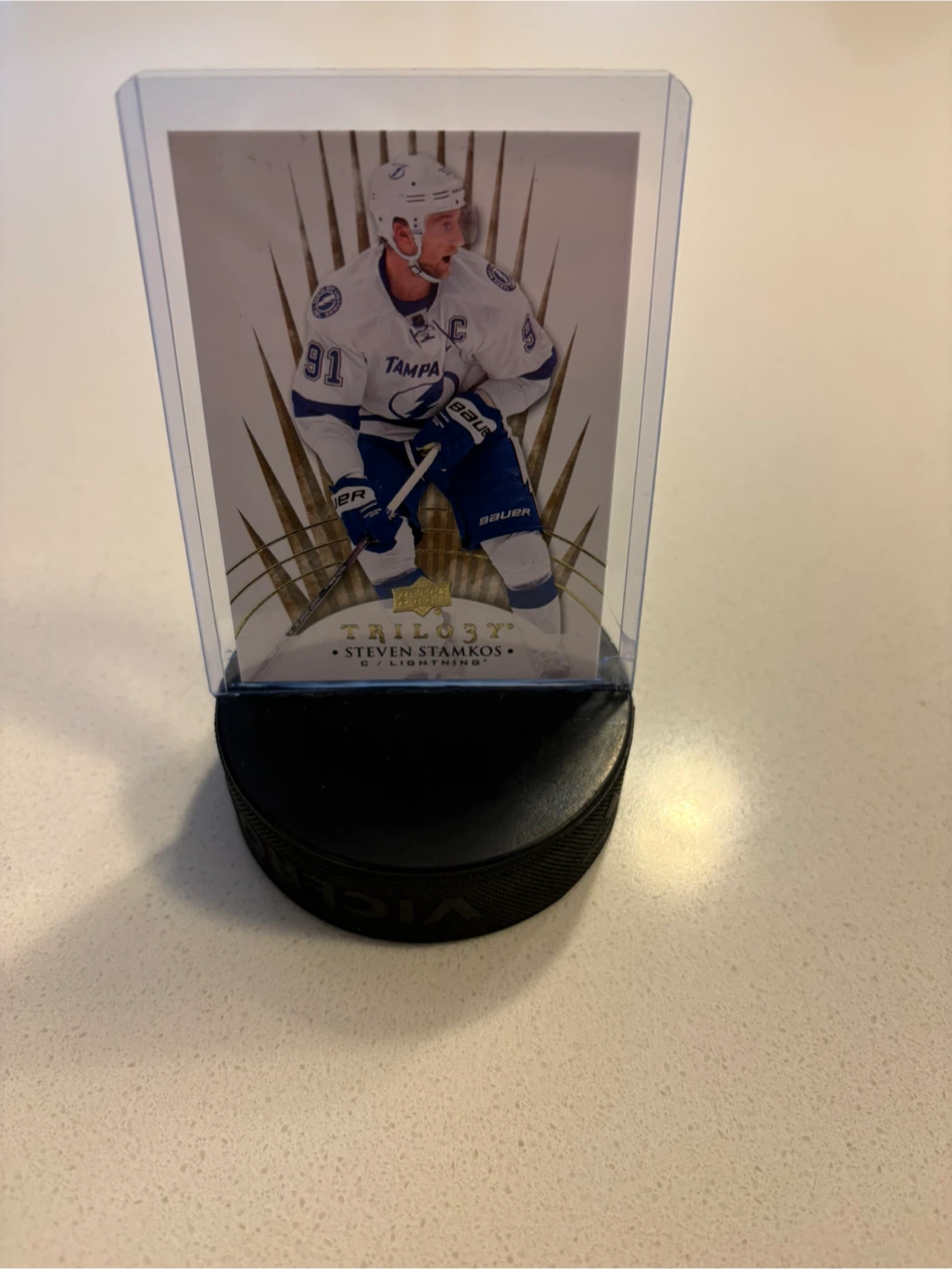 2014 Upper Deck Trilogy Steven Stamkos Hockey Card