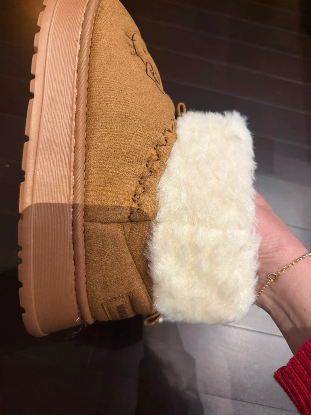 Sanrio Characters Hello Kitty Slippers - Brown - photo 3