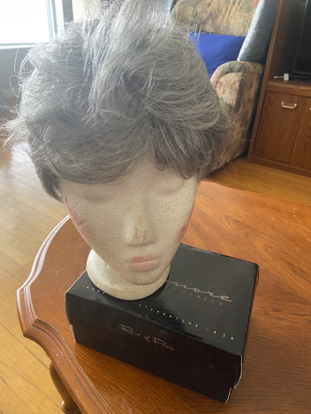 Grey Wavy Wig