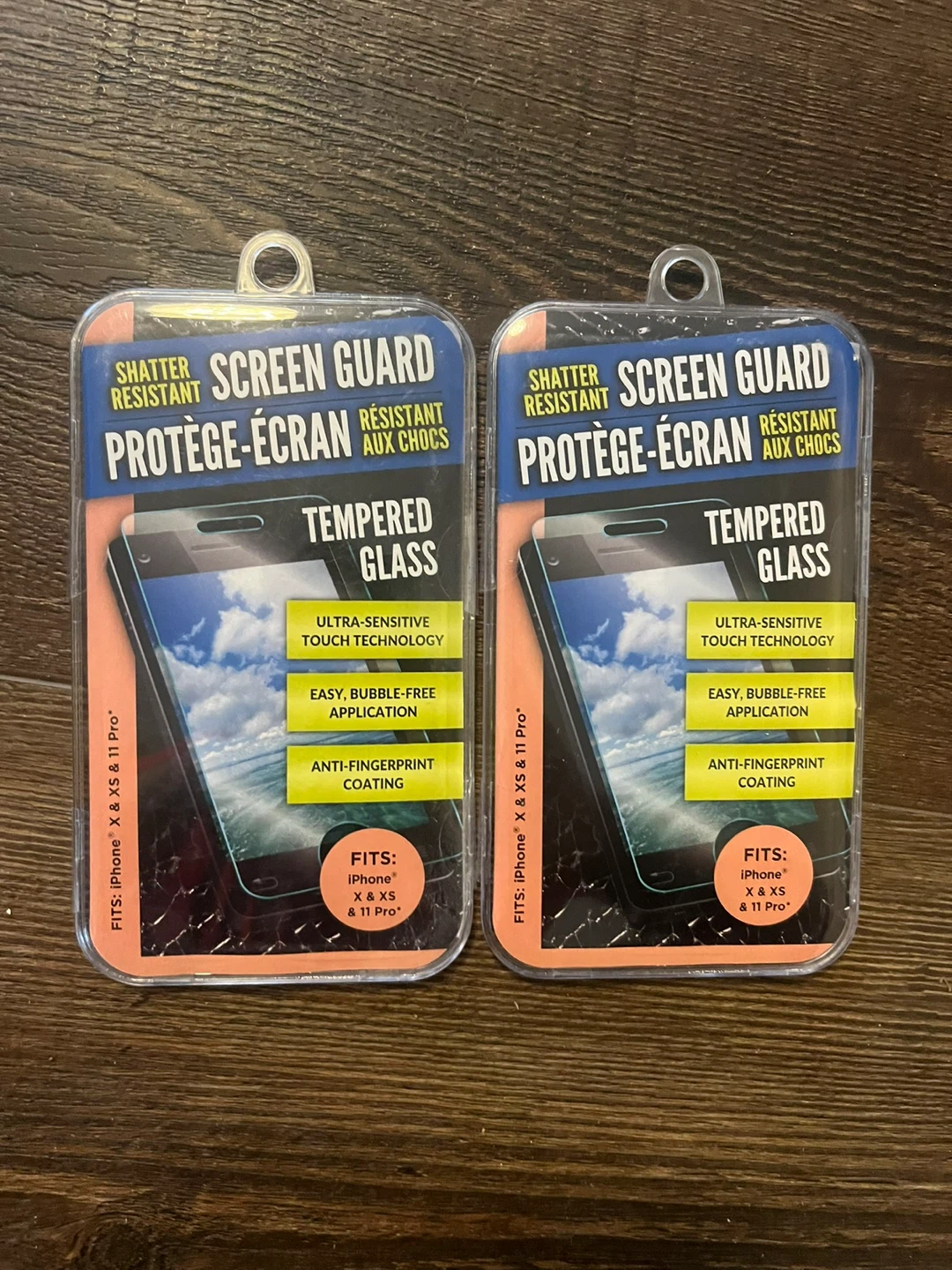 NEW 2x Tempered Glass Screen Protector For iPhone 11 Pro X & XS
