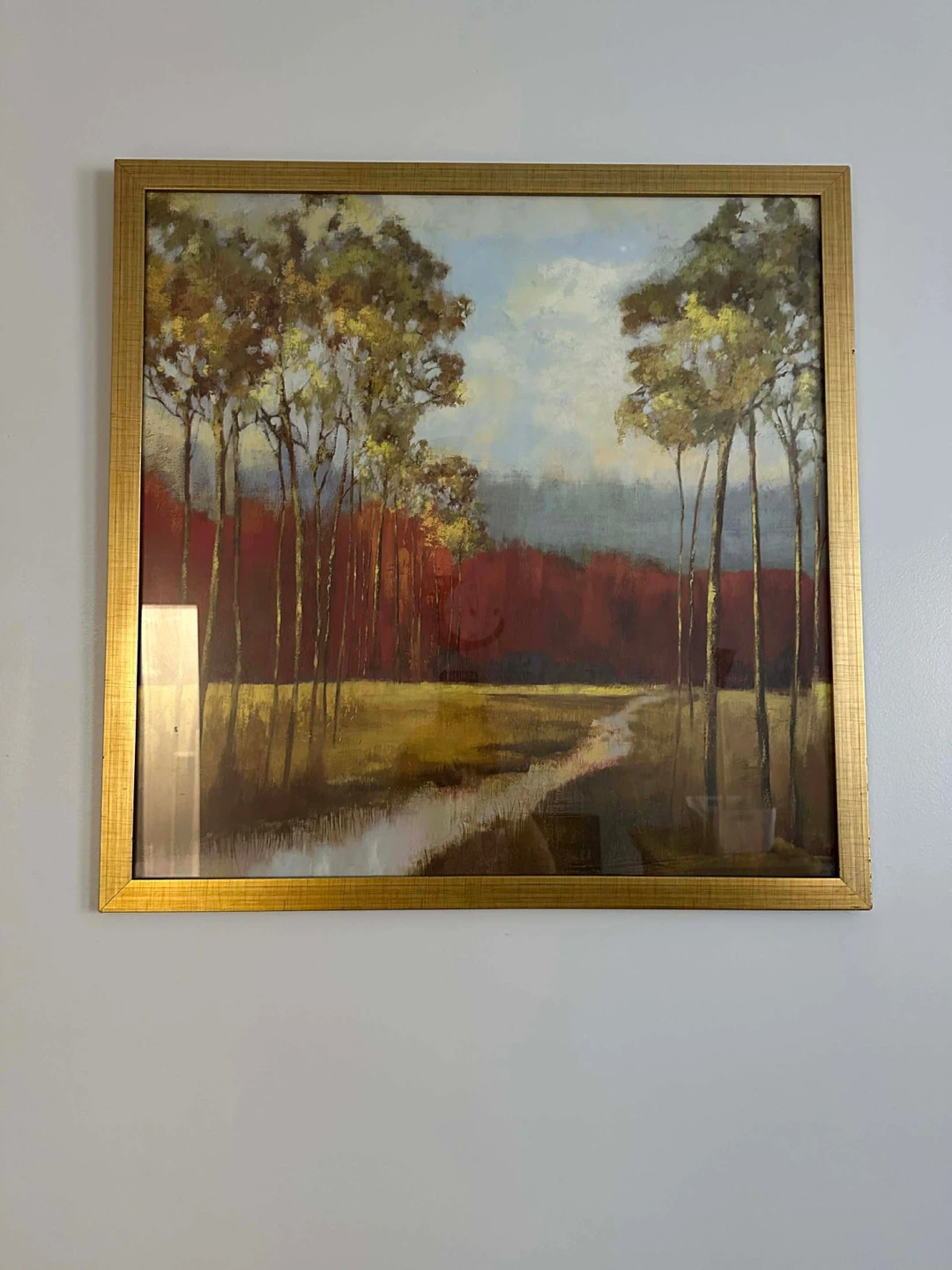 Framed Landscape Painting