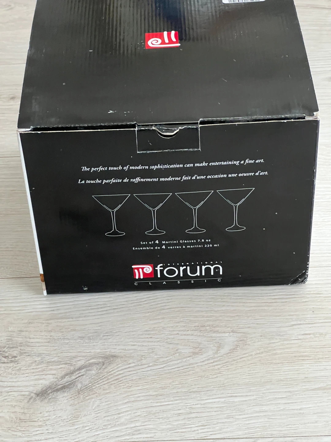 Forum Classic Martini Glasses Set of 4 - photo 2