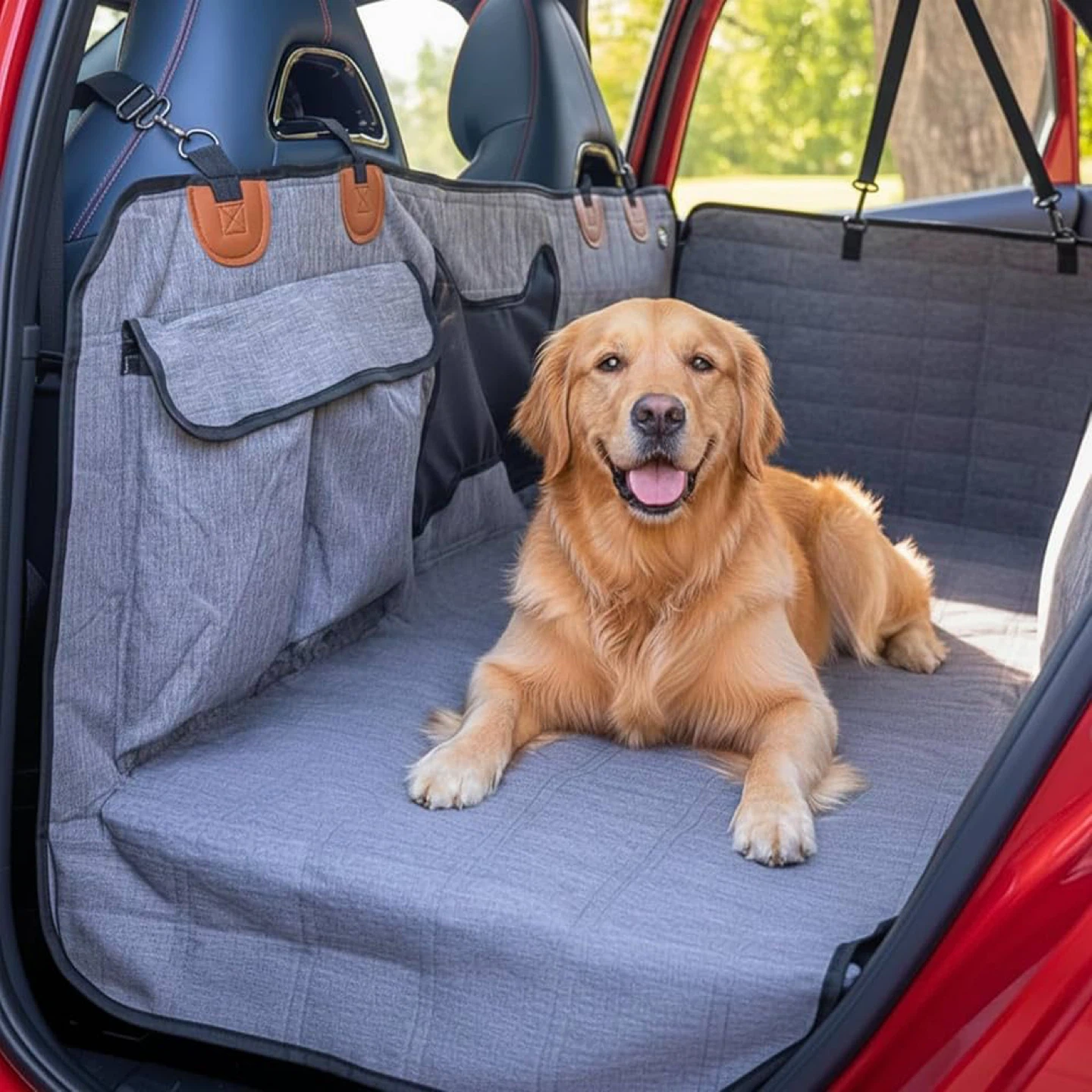 NEW! YUGI Car Seat Cover for Dogs