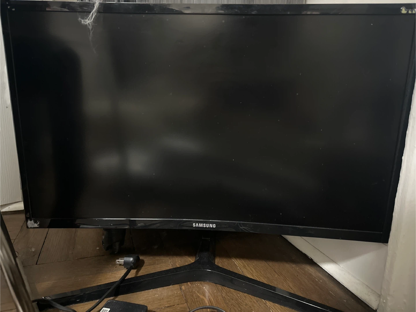 Samsung - Odyssey Gaming CRG5 Series 24” LED Monitor - Black