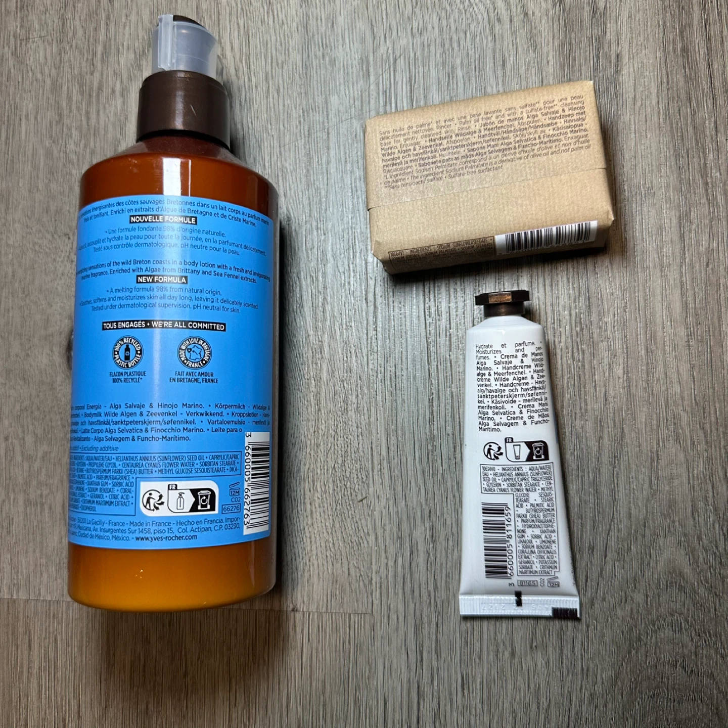 YVES ROCHER 3PCS SET Wild Algae & Sea Fennel - photo 3