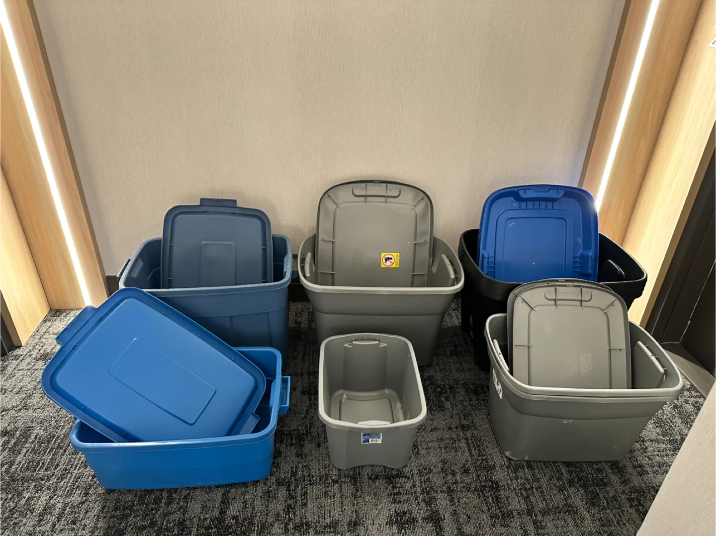 Storage boxes / moving totes