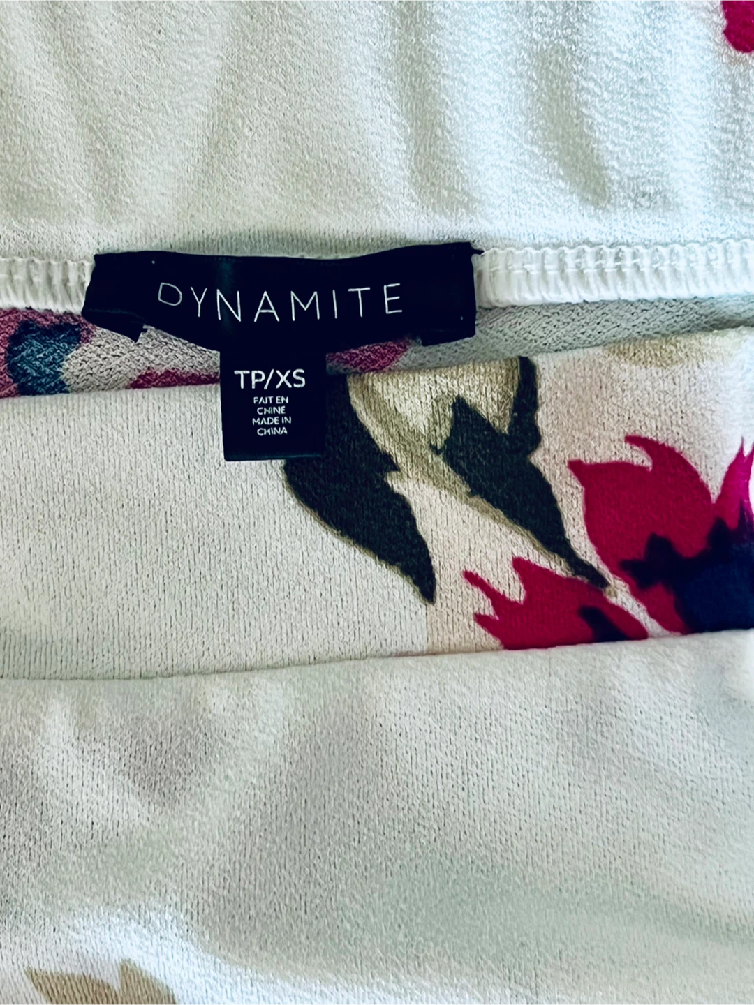 DYNAMITE Floral Off-the-Shoulder Top - XS - photo 2