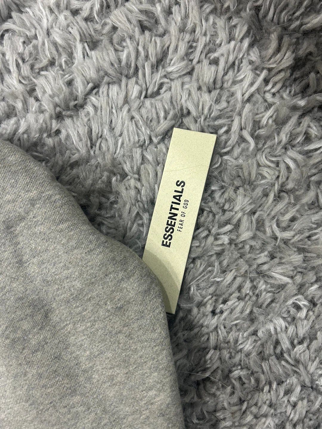 Fear of God Essentials Hoodie Grey - photo 2
