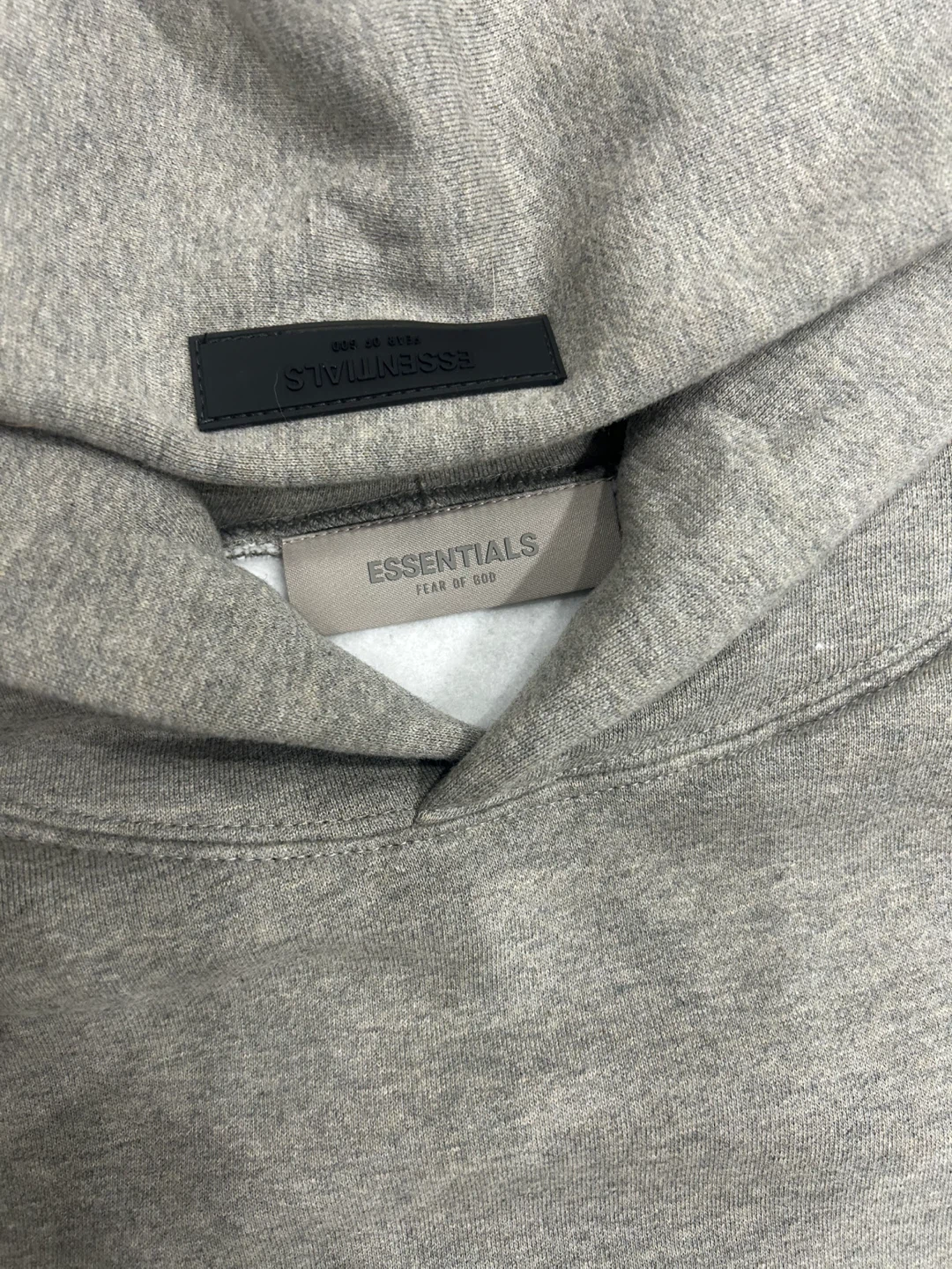 Fear of God Essentials Hoodie Grey - photo 3