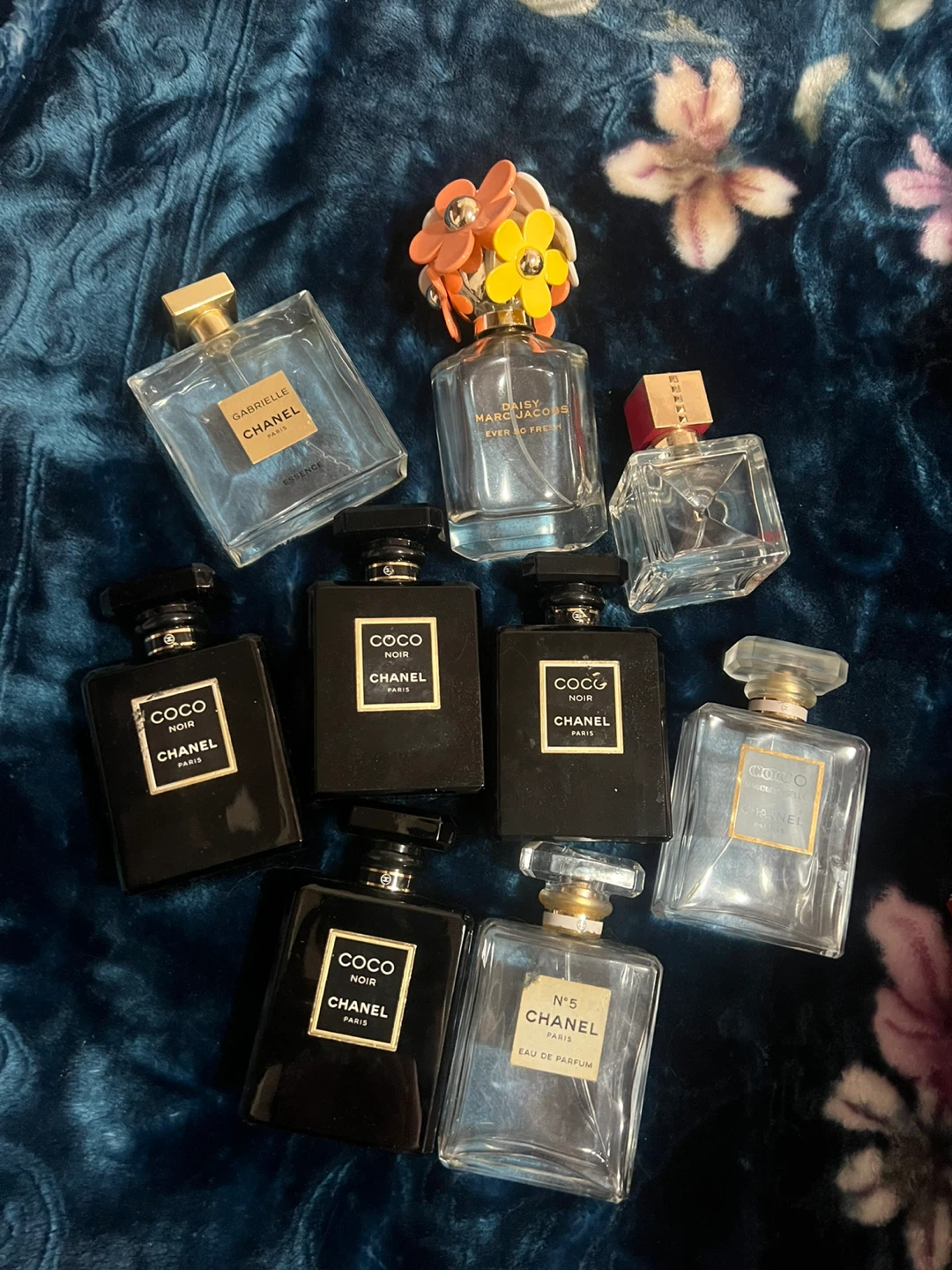 Empty  Assorted CHANEL & Marc Jacobs Perfumes