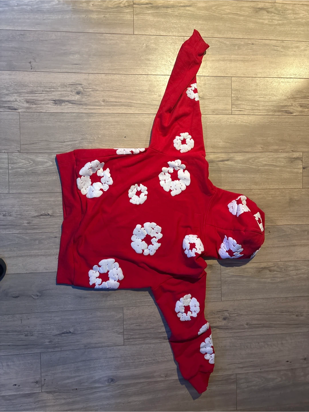 Denim Tears Red Hoodie - photo 2