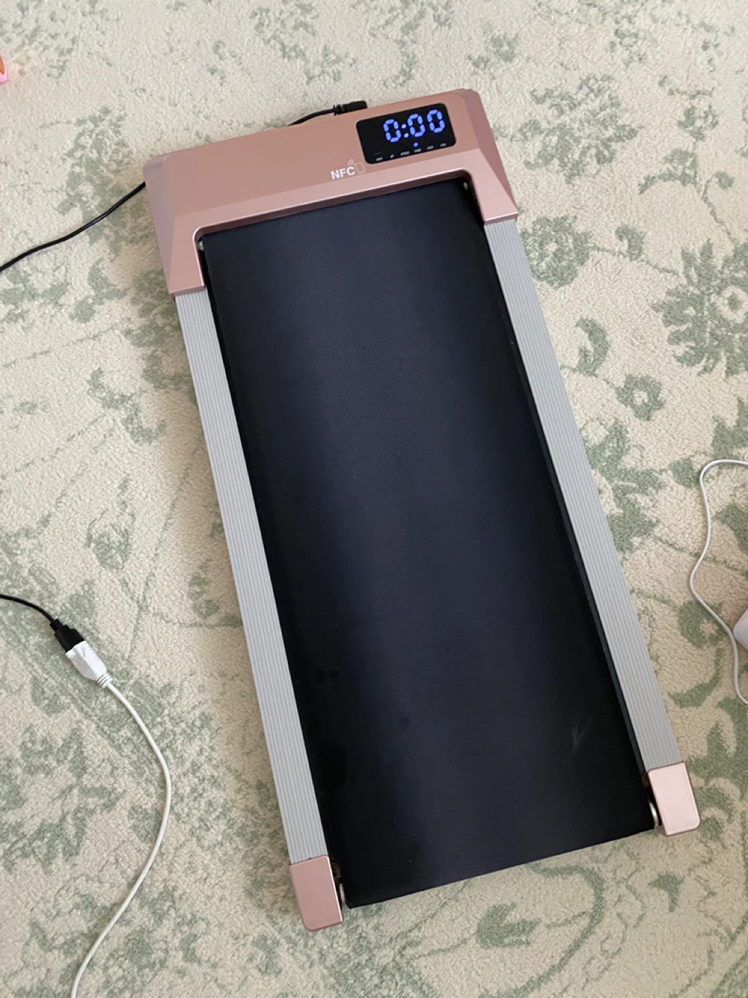 DeerRun Rose Gold Walking Treadmill - photo 3