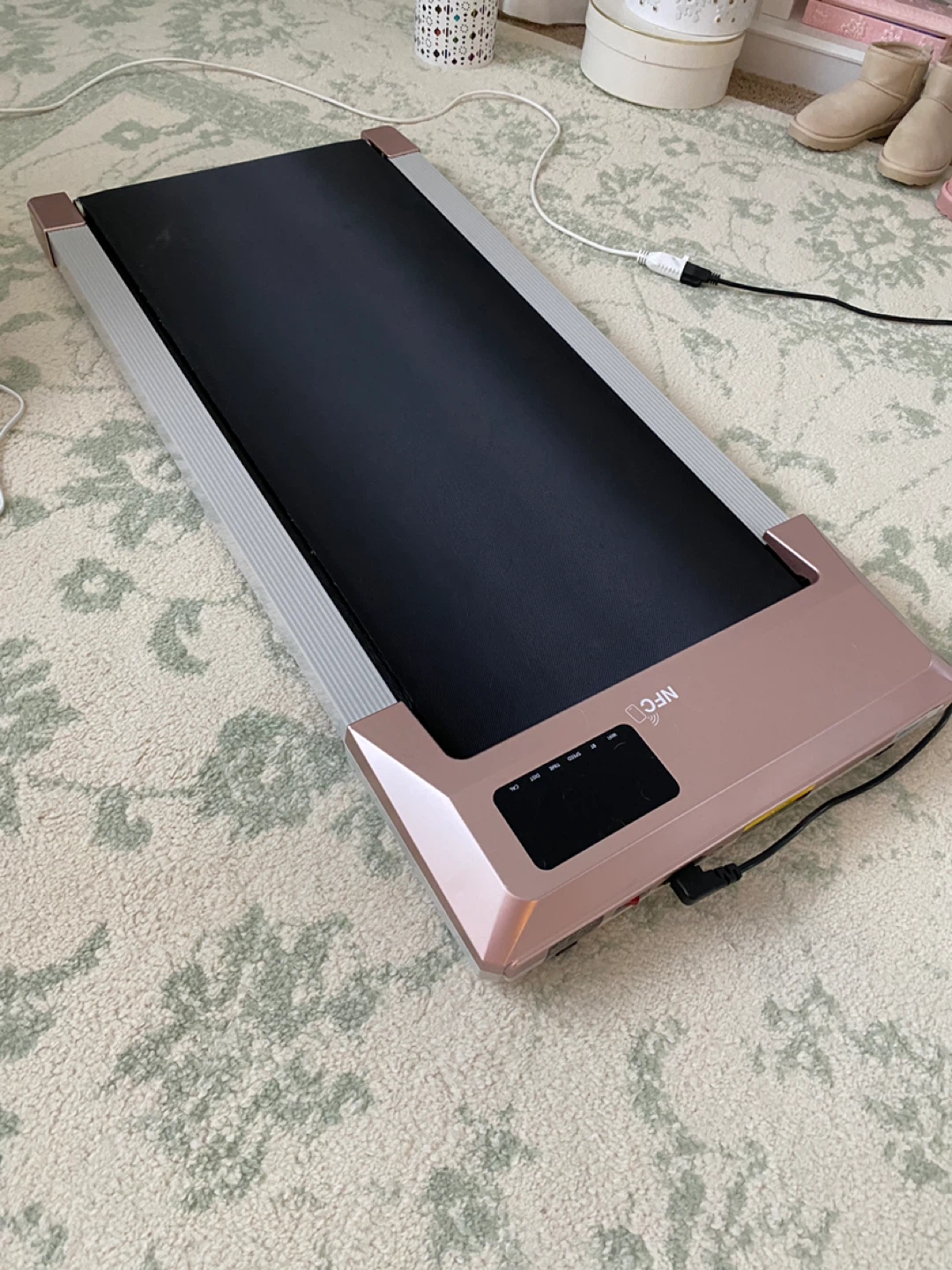 DeerRun Rose Gold Walking Treadmill - photo 4