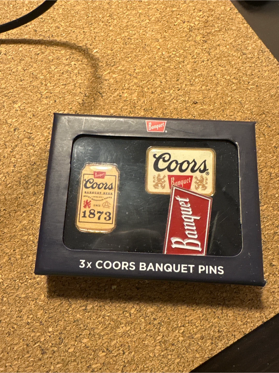 Coors Banquet Pins - 3 Pack