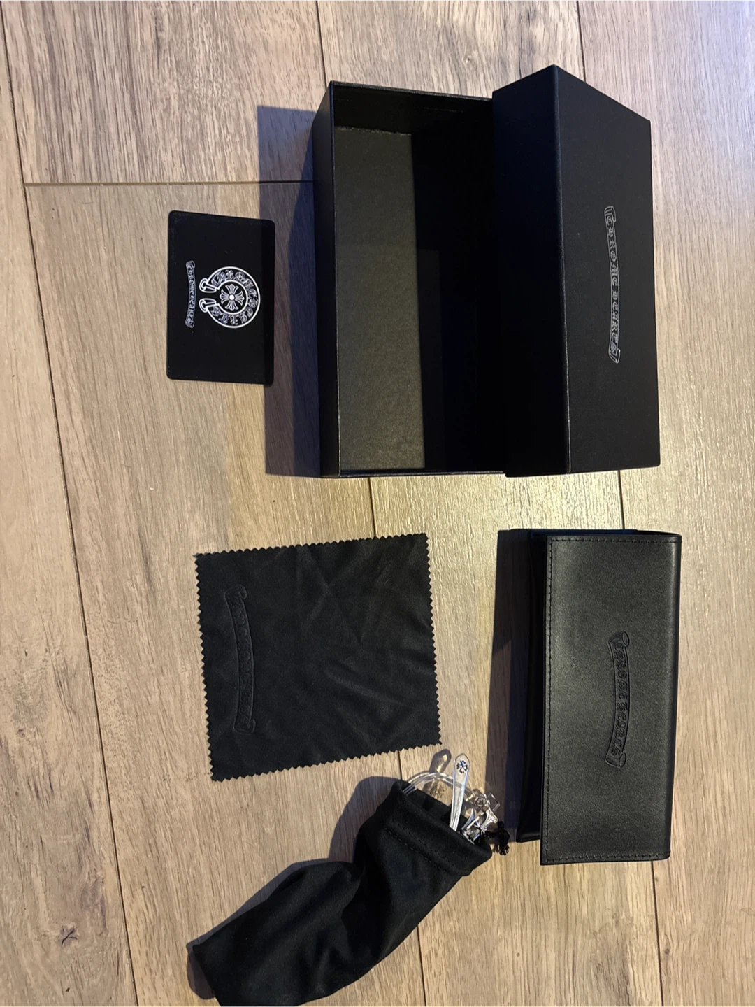 Chrome Hearts Glasses with Box and Accessories - photo 3