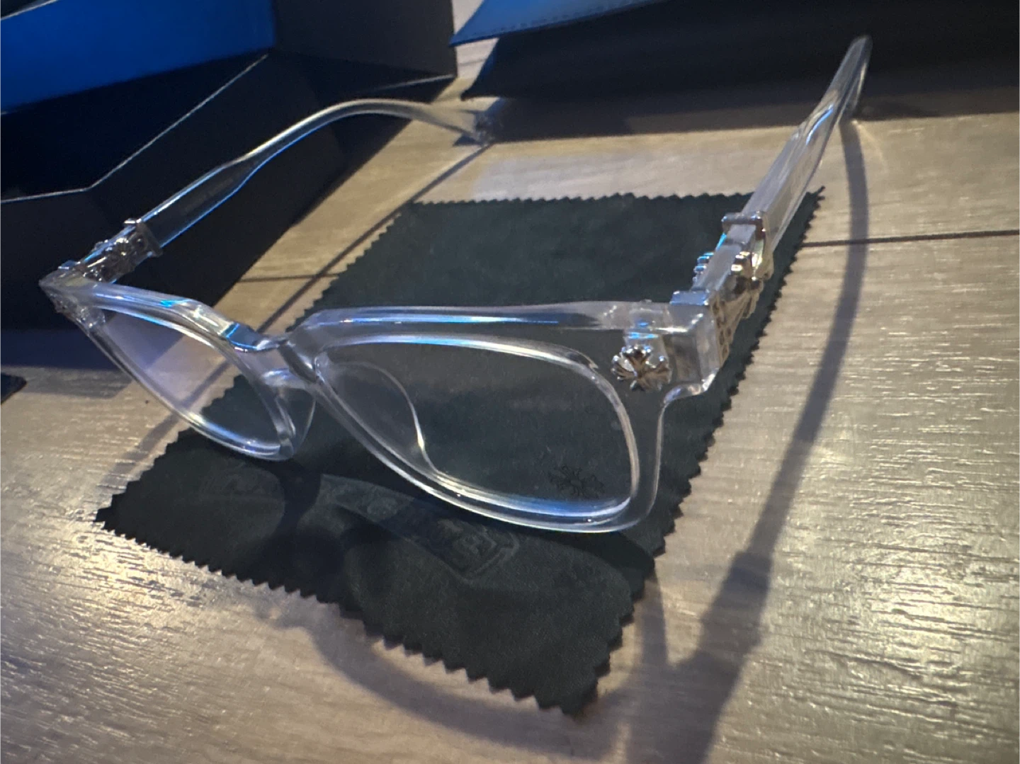 Chrome Hearts Glasses with Box and Accessories - photo 5
