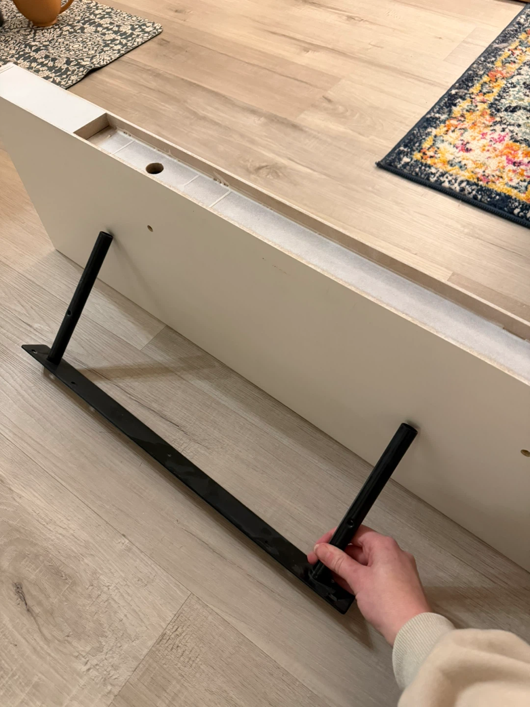White Floating Shelf - photo 2