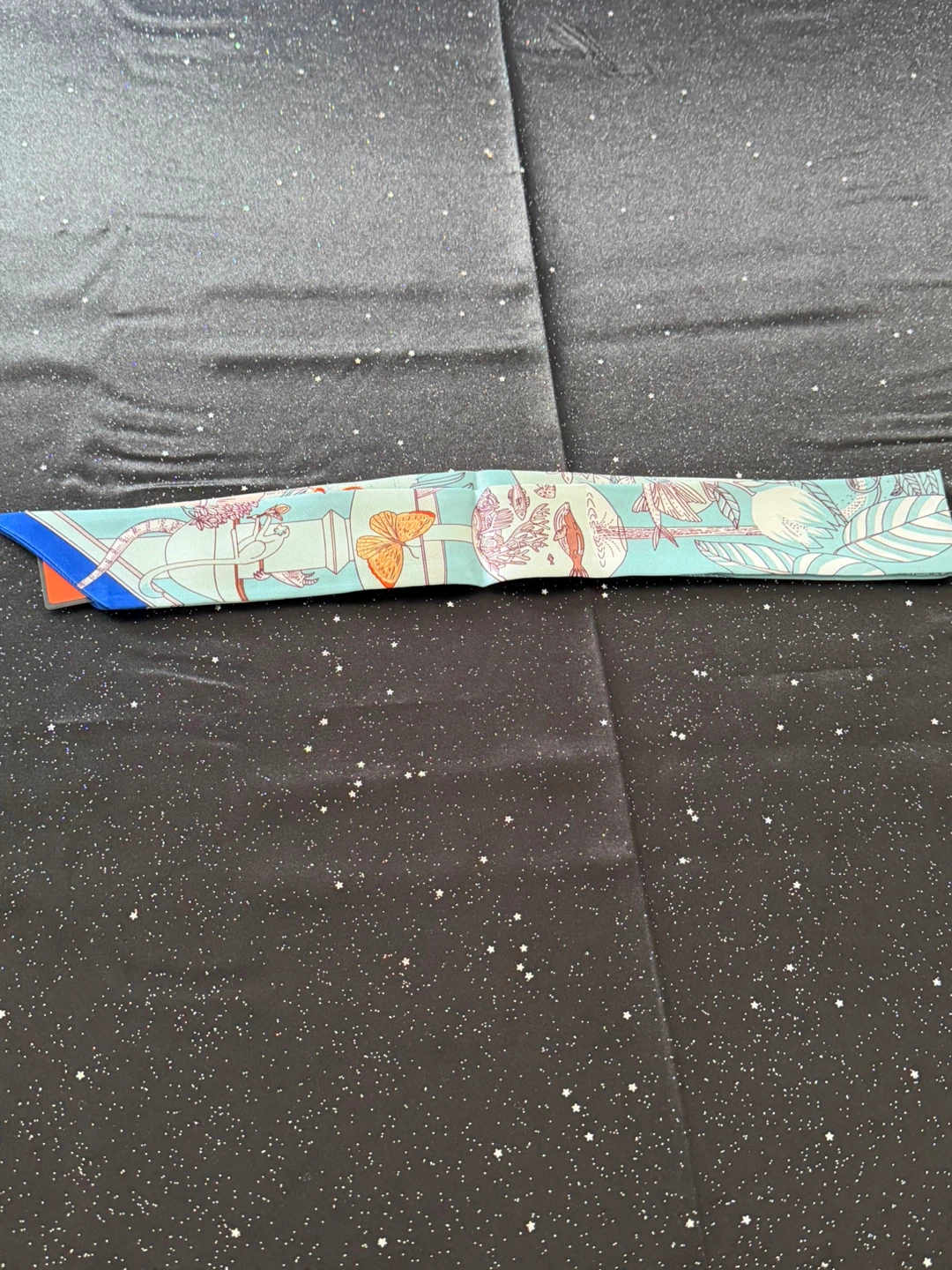 Designer Silk Scarf Twilly - photo 3