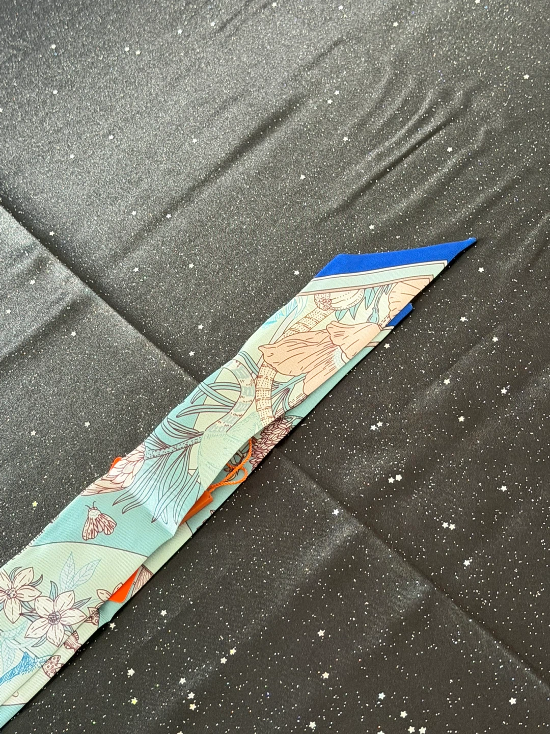 Designer Silk Scarf Twilly - photo 4