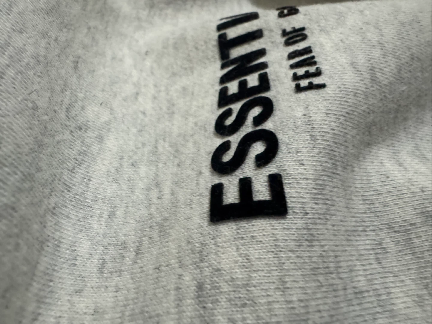 Fear of God Essentials Hoodie Light Oatmeal Grey XS - photo 4