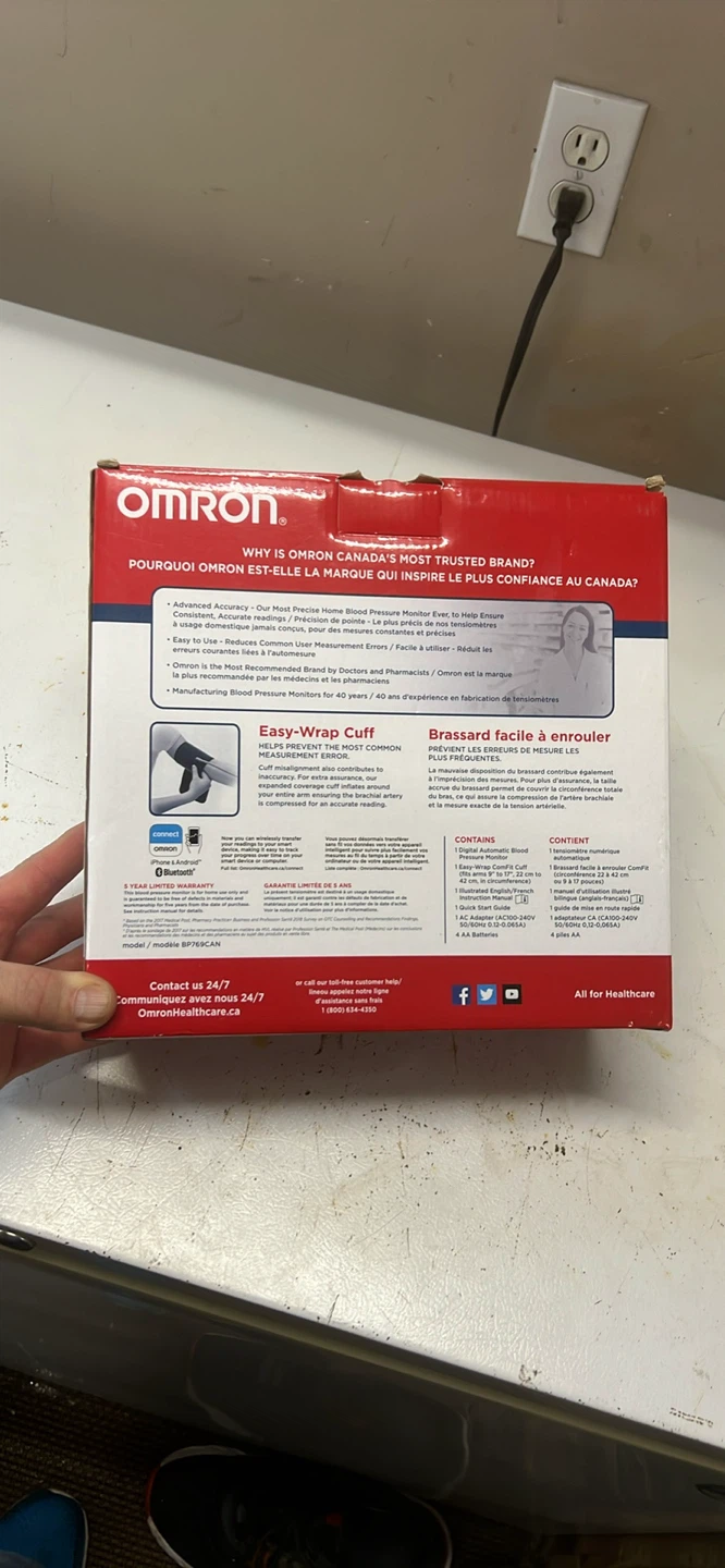 Omron Blood Pressure Monitor - photo 2