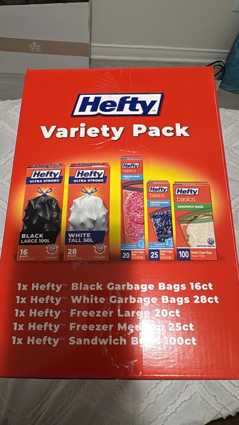 Hefty Variety Pack of Bags