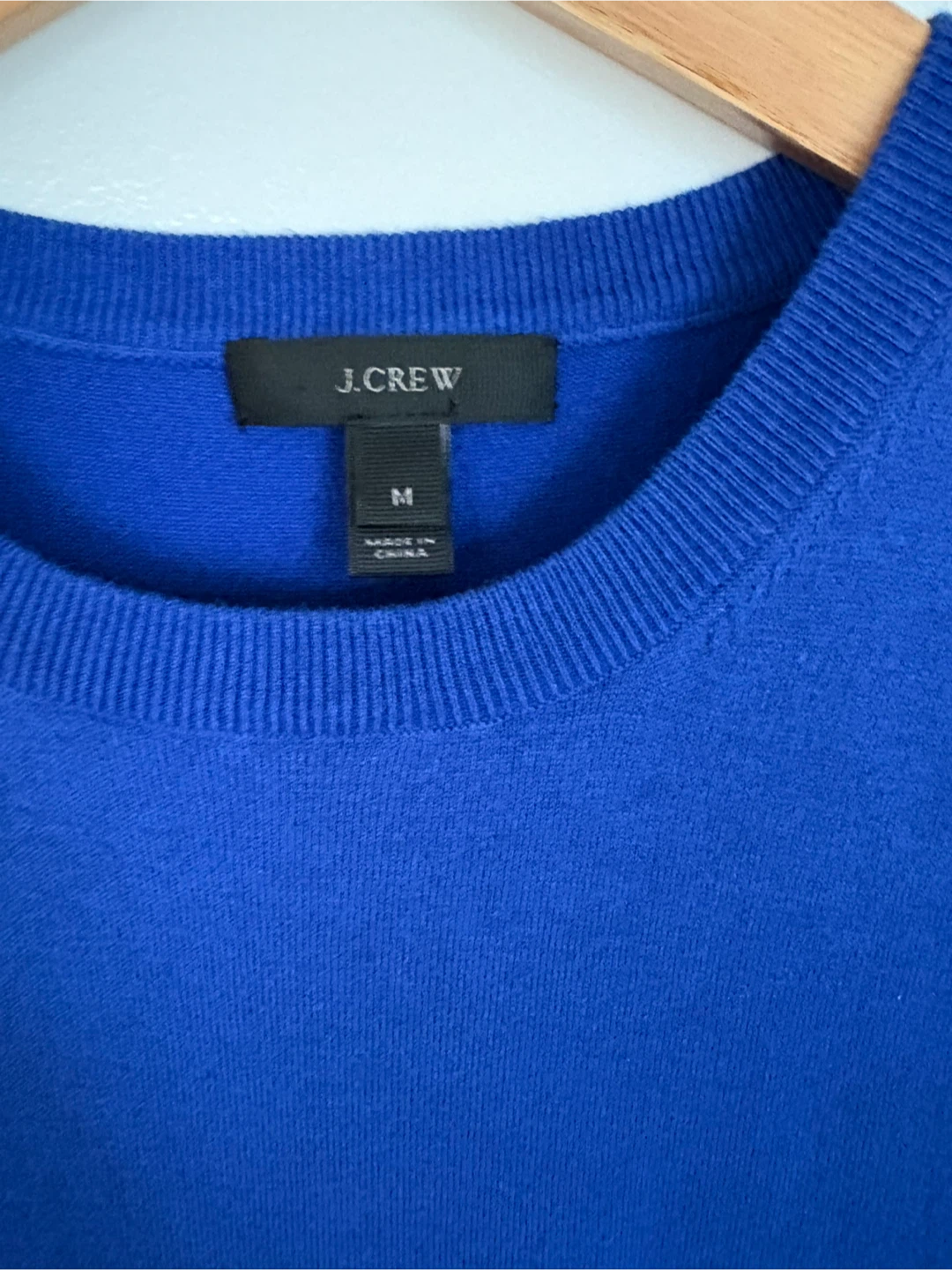 J. Crew Blue Sleeveless Sweater Vest Size M - photo 2