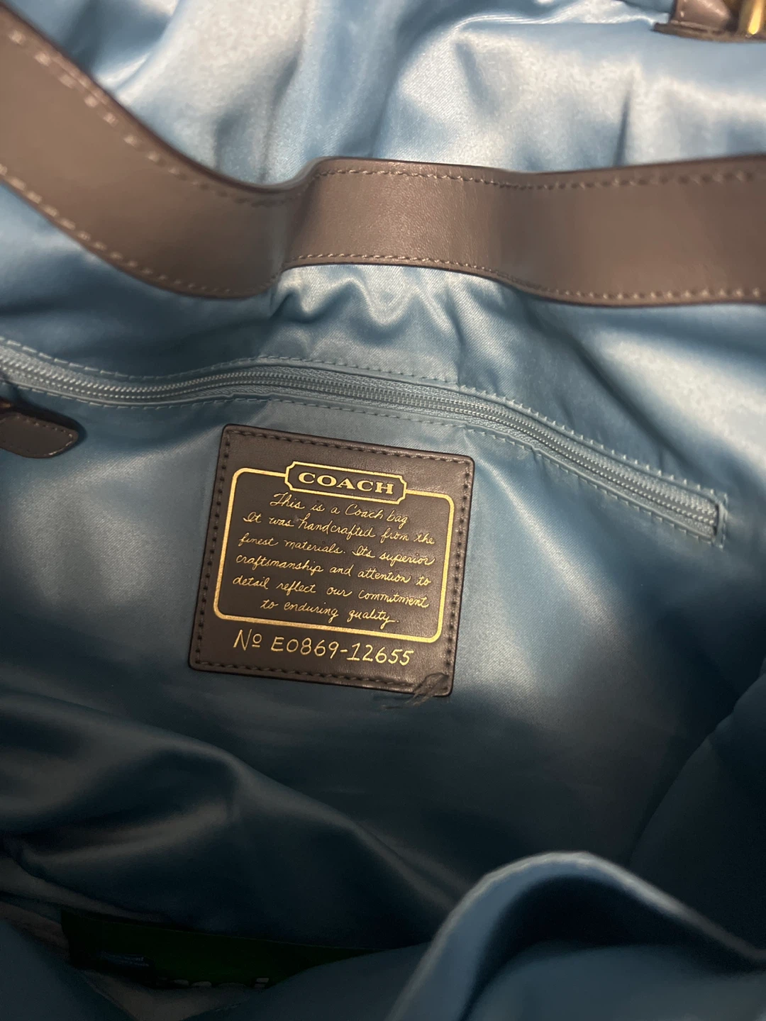 Coach Leather Handbag - photo 2