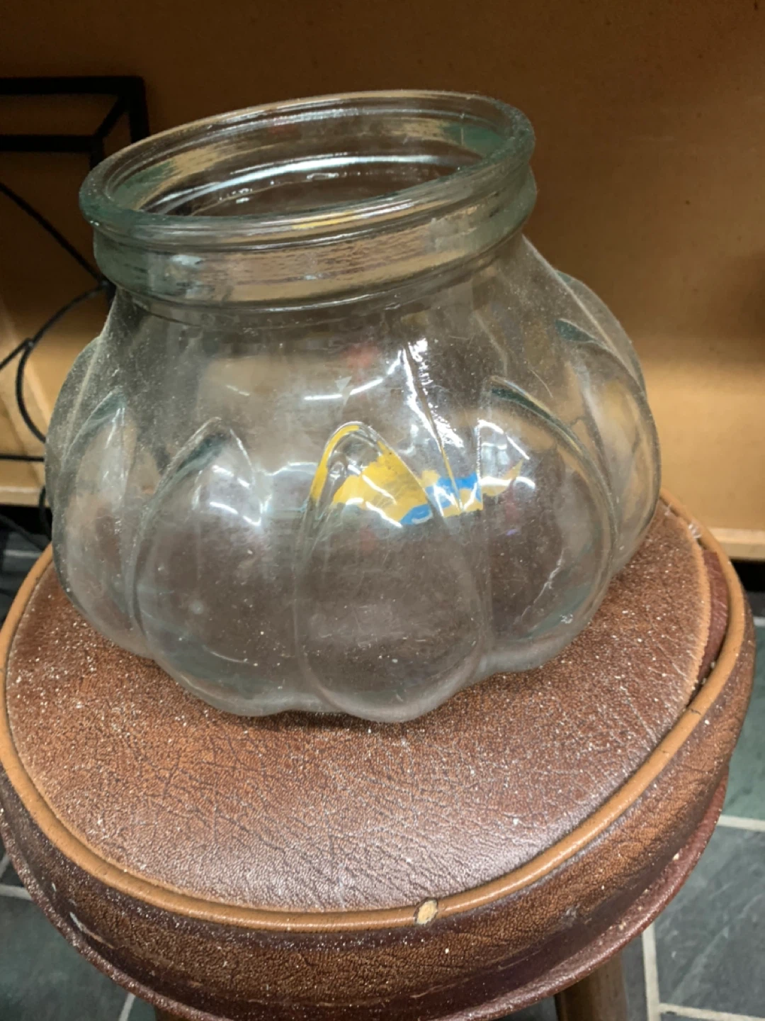 Glass Candy Jar